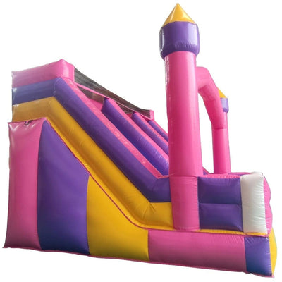 Avyna Happy Bounce Hüpfburg – Doppelrutsche und Fun Girls (PVC) – 4 Personen