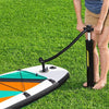 SUP-Board-Set – Hydro Force Breeze Panorama – mit Sichtfenster &amp; Zubehör – 305 x 84 x 12 cm