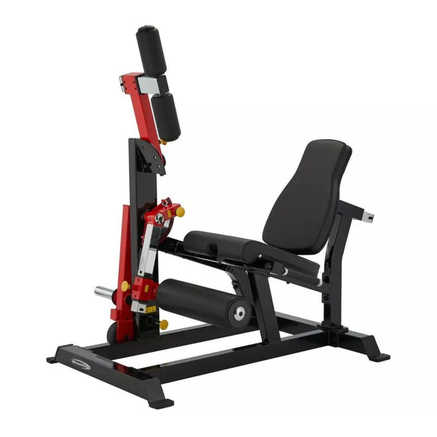 Machine d'extension et de flexion des jambes (multifonctionnelle) - Chargement par plaques - Steelflex PL2500-BR