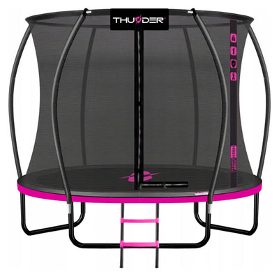 Thunder Superb opbouw trampoline rond (Ø244 cm) met net - 2 kleuren