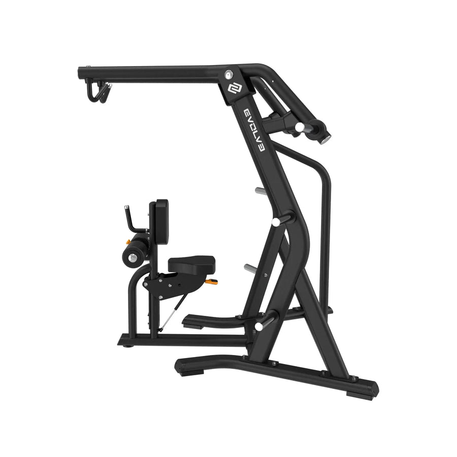 Machine à rangée haute - Evolve Fitness UL-270 Ultra Series chargée en plaques 