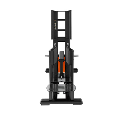 Machine d'abducteur de hanche debout - Evolve Fitness UL-440 Ultra Series chargée en plaques