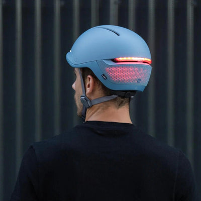 Unit 1 Faro Maverick (Bleu / Medium) - Casque de cyclisme intelligent avec MIPS et de nombreuses fonctionnalités uniques