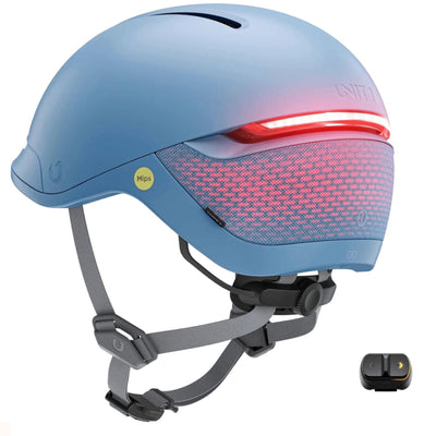 Unit 1 Faro Maverick (Bleu / Large) - Casque de vélo intelligent avec MIPS et de nombreuses fonctionnalités uniques