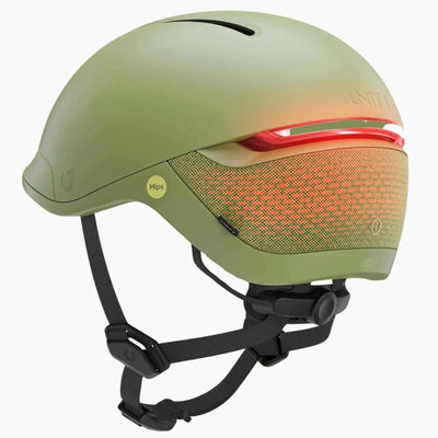 Unit 1 Faro Uniper (Vert / Large) - Casque de vélo intelligent avec MIPS et de nombreuses fonctionnalités uniques