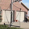 Sicherheitsnetz für Basketball-Rückkehrer hinter der Basketballstange – Goaliath Yard Guard