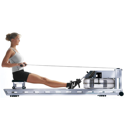 Rameur professionnel WaterRower S1 - Acier inoxydable - Assemblage gratuit