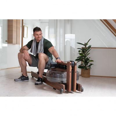 Rameur WaterRower Vintage Oak - Chêne teinté (marron/gris)