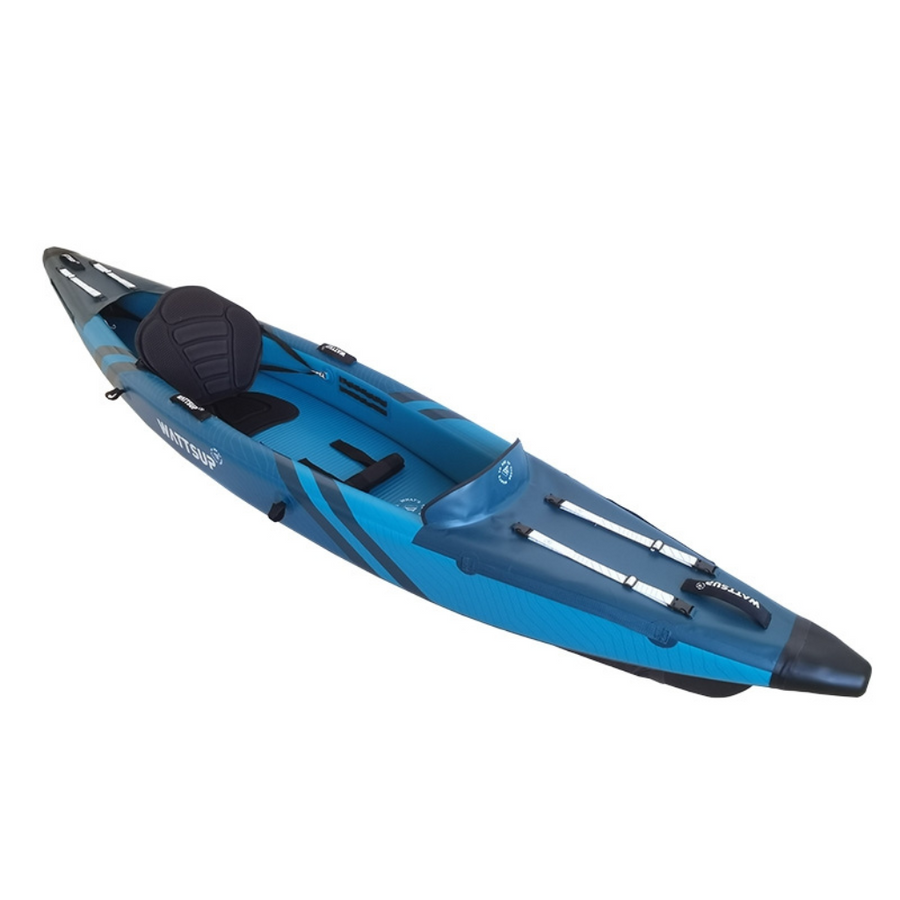 Kayak gonflable avec accessoires - WattSUP Torpedo - Extra robuste - 1 personne 