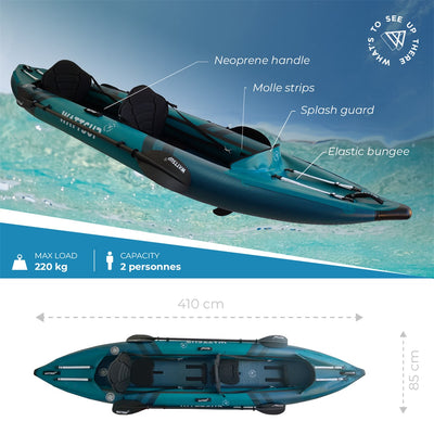 Kayak gonflable avec accessoires - WattSUP COD - 2 personnes