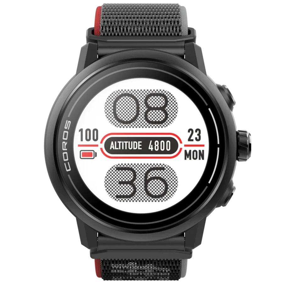 Coros Apex 2 Black - GPS Sport & Adventure Watch / Multisporthorloge