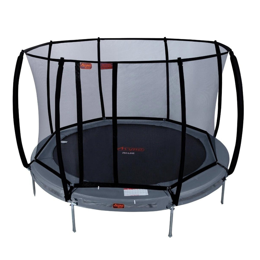 Avyna Pro-Line InGround rundes Trampolin Ø365 mit Sicherheitsnetz – 4 Farben – mit kostenloser Abdeckung