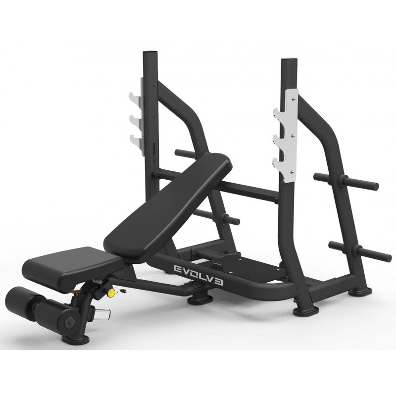 Développé couché réglable - Evolve Fitness EC-117 - Plat / Inclinaison / Déclin 