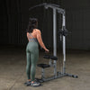 Lat Pulldown & Low Row Machine - Body-Solid GLM83 - Plate loaded