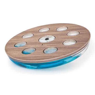 NOHRD Eau-Me Vintage Eiken - Balance Board gevuld met water - Gebeitst eikenhout