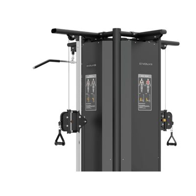 4 Stations Multi-Gym - Steekgewichten - Evolve Fitness UL-450 - gratis montage