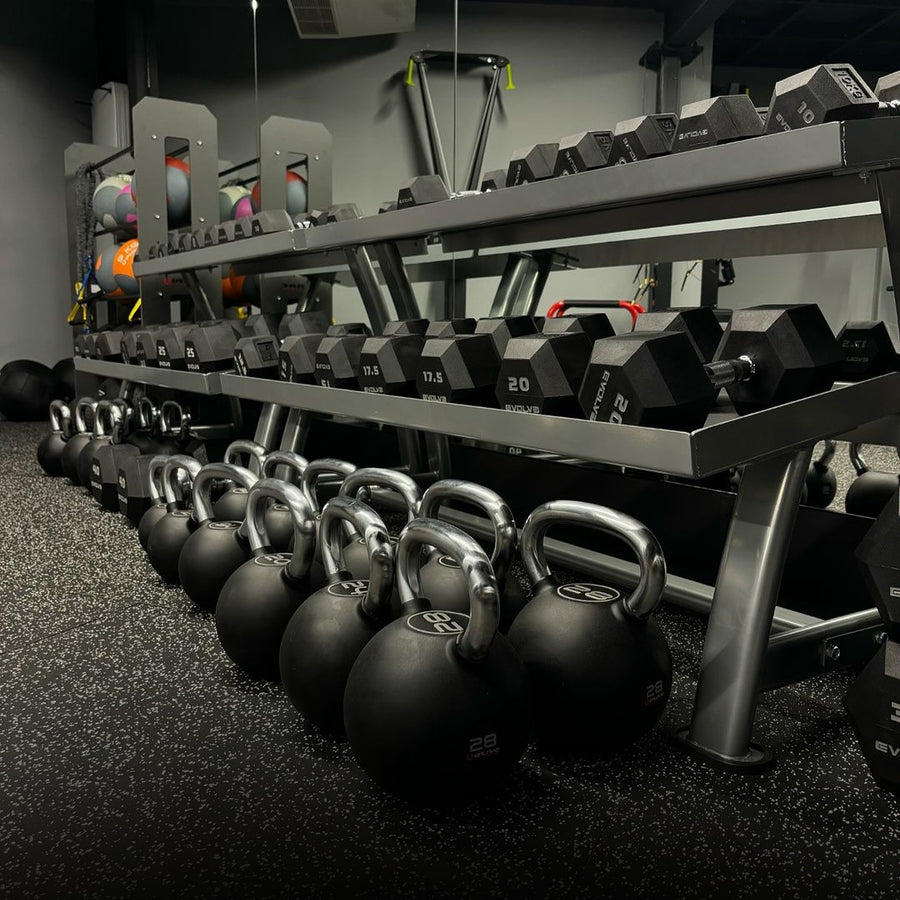 Support de rangement pour kettlebells - Evolve Fitness KR-100