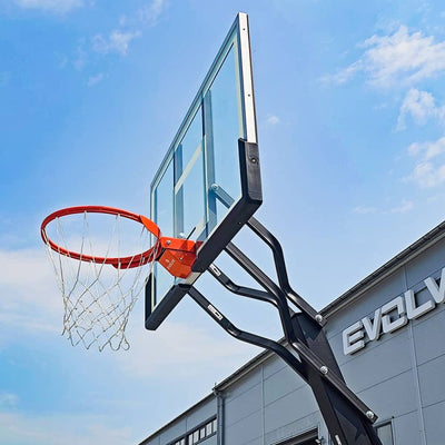 Poteau de basket-ball professionnel Evolve IG-140 (creusé) - Hauteur réglable