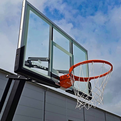 Poteau de basket-ball professionnel Evolve IG-140 (creusé) - Hauteur réglable