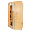 Infrarot-Ecksauna für 2 Personen - France Sauna Apollon Quartz 2-Sitzer