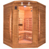 Infraroodsauna (hoeksauna) voor 3 personen - France Sauna Spectra 3-seater