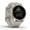 Garmin Epix Pro (G2) 42 mm Sapphire Edition - Soft Gold avec bracelet Light Sand - Montre multisport et extérieur haut de gamme