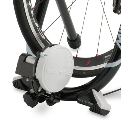 Minoura 60R MagRide Fahrradtrainer mit QR-Lenkerschalter