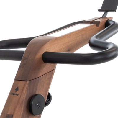 Vélo d'intérieur NOHRD Bike V2 Walnut avec écran tactile intégré - Noyer - Installation gratuite