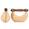 NOHRD SwingBell Tower Set Walnut Natural - kettlebells avec support de rangement - Noyer et cuir (copie)