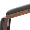 NOHRD TriaTrainer Walnut - Banc de musculation réglable multifonctionnel - Noyer