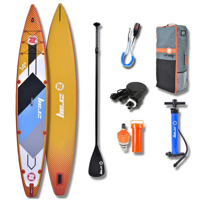 SUP Board Set - Zray Rapid 14" (Racing SUP) - met accessoires