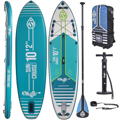 Set de planches SUP - Skiffo Suncruise 10'2 - avec accessoires