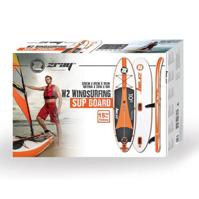 Planche à voile gonflable / SUP board hybride avec accessoires - Zray W2 10'6" - 320 cm