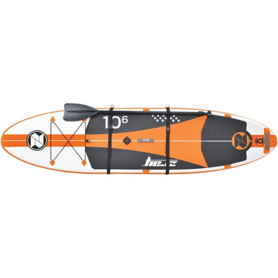 Aufblasbares Windsurfbrett/SUP-Board-Hybrid mit Zubehör – Zray W2 10'6" – 320 cm