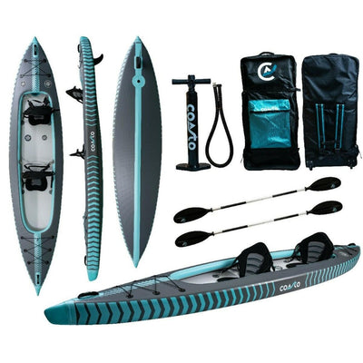 Kayak gonflable de luxe avec accessoires - Coasto Capitole - 2 personnes