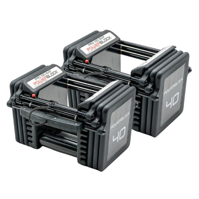 Verstellbare Hanteln 2 bis 18 KG (2er-Set) - Powerblock Pro 100 EXP PBP100SET1 (Phase 1)