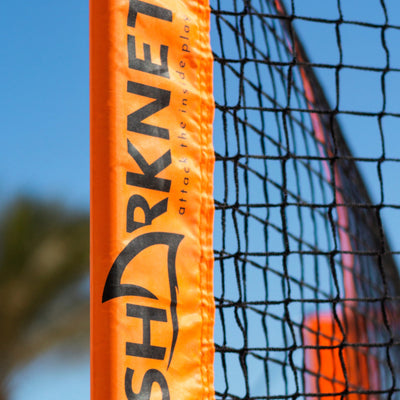 Driehoeksnet voor volleybal/badminton - multifunctioneel - Sharknet