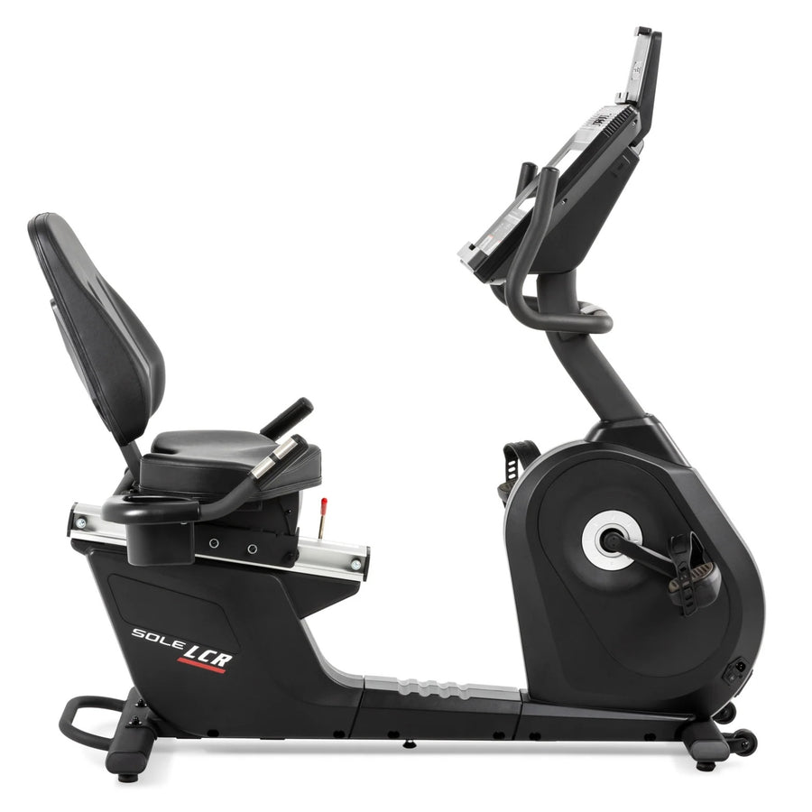 Sole Fitness LCR ligfiets hometrainer met entertainment console - nieuwste model