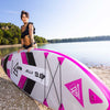 Roze SUP Board Set voor vrouwen - WattSUP Jelly 9'6" - met accessoires