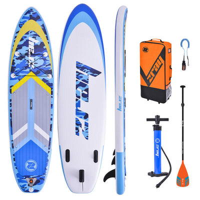 SUP Board Set - Zray Camo Blue 10'8 - met accessoires