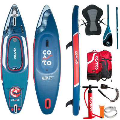 Planche hybride kayak/SUP gonflable avec accessoires - Coasto Altai 11