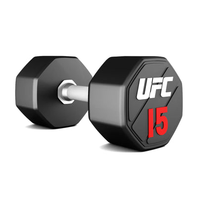 UFC dumbbell rack met 10 stuks premium urethane halters - 2-20 kg