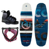 Wakeboard-Set – Coasto Kyanit Wakeboard + Diamond Wakeboard-Bindungen + Coasto Wakeboard-Linie