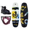 Wakeboard-Set – Coasto Topaz Wakeboard + Diamond Wakeboard-Bindungen + Coasto Wakeboard-Linie 