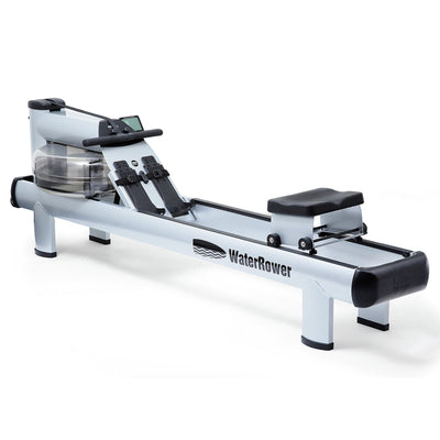 Rameur professionnel WaterRower M1 HiRise Silver - Aluminium thermolaqué