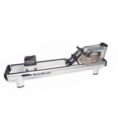 Rameur professionnel WaterRower M1 HiRise Silver - Aluminium thermolaqué