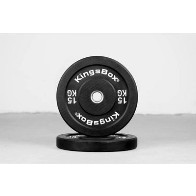 KingsBox Basic Bumper Plates - 5 KG / 10 KG / 15 KG / 20 KG / 25 KG Bumper plates 2 x 15 kg