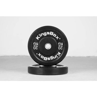 KingsBox Basic Bumper Plates - 5 KG / 10 KG / 15 KG / 20 KG / 25 KG Bumper plates 2 x 20 kg