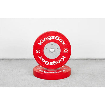 KingsBox Competition Bumper Plates - 10 KG / 15 KG / 20 KG / 25 KG Bumper plates 2 x 25 kg