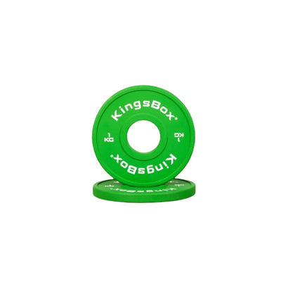 KingsBox Royal Rubber Micro Loads - 0,5 KG / 1 KG / 1,5 KG / 2 KG / 2,5 KG Bumper plates